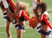 Denver Broncos Cheerleaders High Kicks