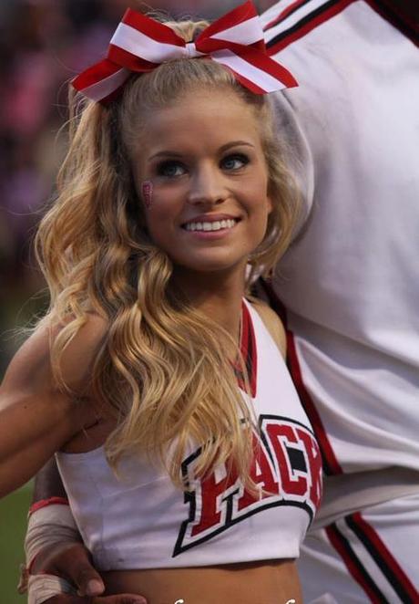 Super Ripped North Carolina State Cheerleader