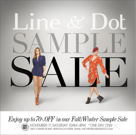 Shopping Los Angeles: Line & Dot Sample Sale