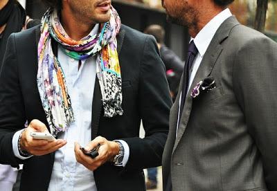 Styling Tips for Men - Men In Prints,Winter 2012