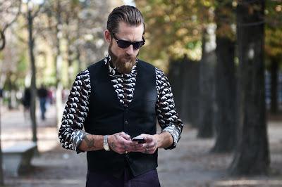 Styling Tips for Men - Men In Prints,Winter 2012