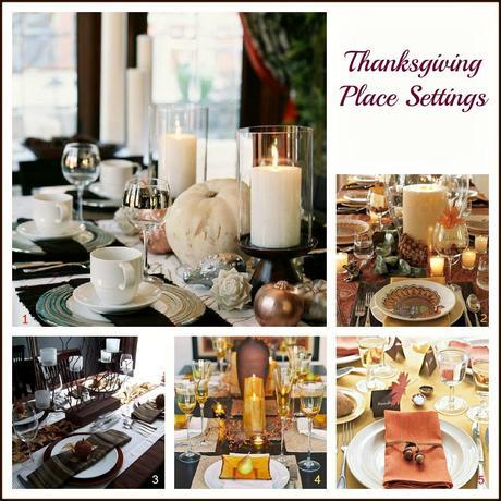 10 31 blog Thanksgiving Place Setting Decorating Ideas HomeSpirations