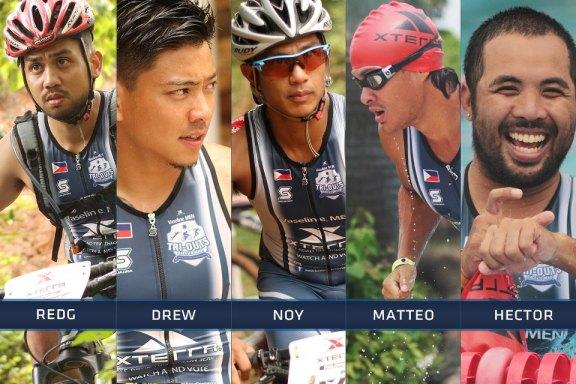 Go go go! Vaseline Men Philippine Triathlon Team!
