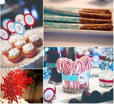 Christmas Wedding Dessert Buffet Ideas