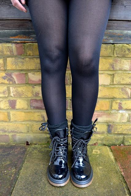 dr marten style boots primark