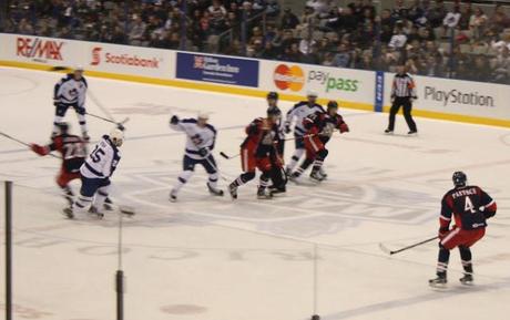 Event: Getting Pucky at the Marlies Vs Griffin Hockey Game