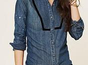 Chambray Shirt Leather Trousers