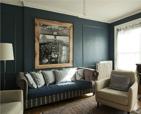 An East Village apartment by the Novogratz - A home with a vintage and scholarly air...