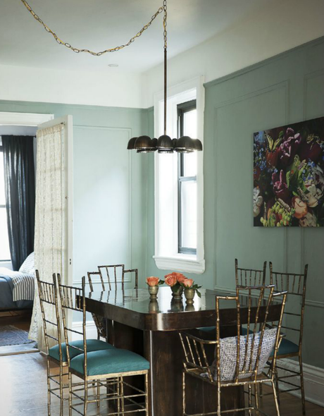 An East Village apartment by the Novogratz - A home with a vintage and scholarly air...