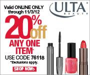 Checking in with some Ulta coupons & product reviews coming up!
