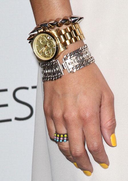 yellow nail polish fall 2012 trend celebrity fashion blog covet her closet gossip how to tutorial sale promo code deal 