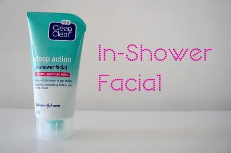 Review: Clean & Clear In-Shower Facial