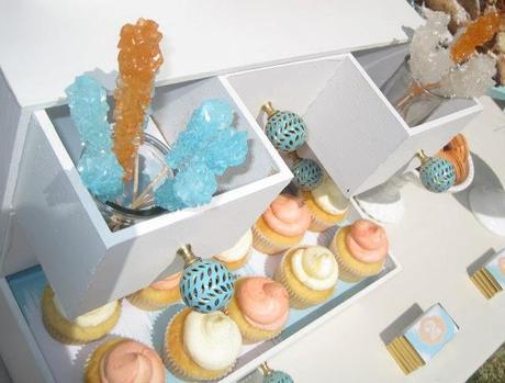 Aqua and Orange themed 2nd Birthday by Make It Shine Events