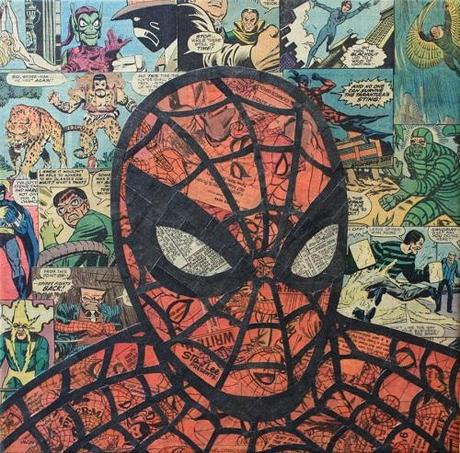 Artist Turns #ComicBooks Into Awesome Collages #Comics