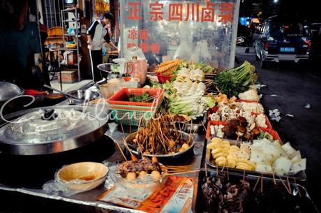 A Night Time Stroll in Houjie Town