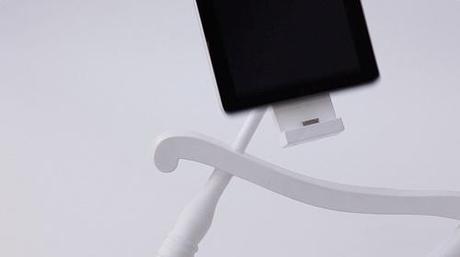 Charge your iPhone in rocking chair