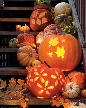 YES spaces pumpkins stairs Halloween Eye Candy: Pumkin   palooza!