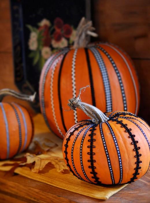 ribbon pumpkin 519x700 Halloween Eye Candy: Pumkin   palooza!