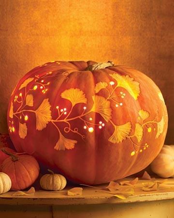 pumpkin leaf pattern Halloween Eye Candy: Pumkin   palooza!