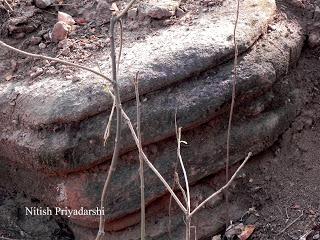 Beautiful Weathering structure on the rocks around Ranchi city, India.