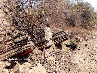 Beautiful Weathering structure on the rocks around Ranchi city, India.