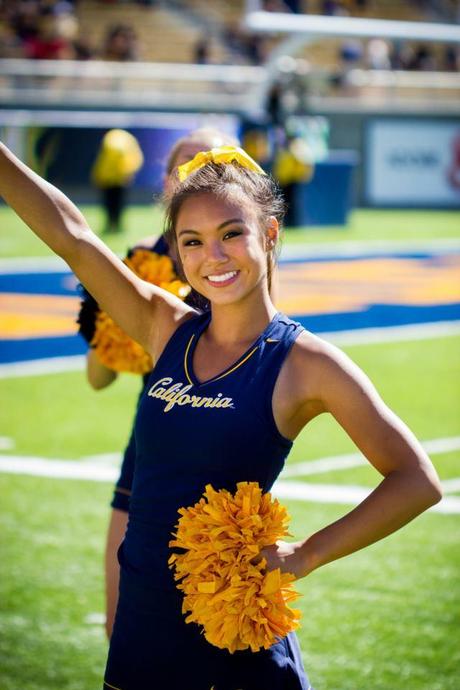 Cal Cheerleader Ashley Is The Hottest College Cheerleader in the Land!