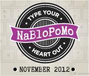 NaBloPoMo