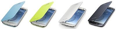 Samsung Galaxy S III's New Colorful Flip Covers