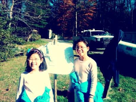 Yesterday, my parent’s power was restored by a team of 14 guys who had driven 2 days from Texas to New York, to help out with Con Edison’s relief efforts. In celebration of them, my baby sisters hung a sign that said “Go Texas” from our mailbox . 
Hopefully New Yorkers without power will also cross paths with kind people from other places, and soon.