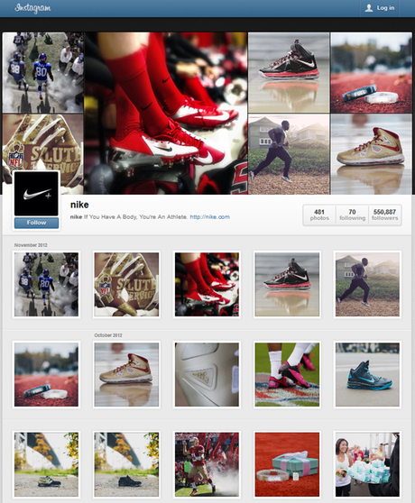Instagram Profile Nike
