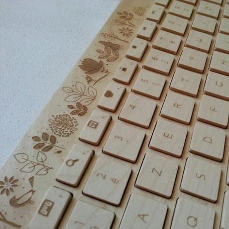 Orée Wireless Wooden Keyboard