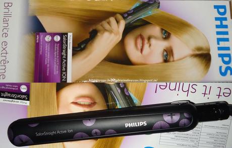 Philips active shop ion hair straightener