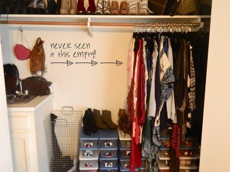 how to clean out your closet