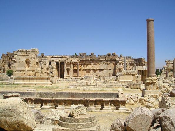 Baalbek, the Ancient Temple in Lebanon