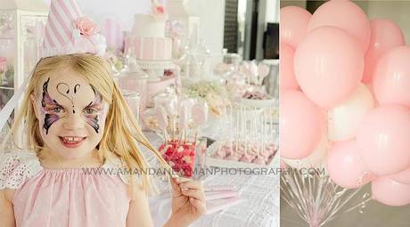 Beautiful Pink 1st Birthday Party by Celebrating Parties