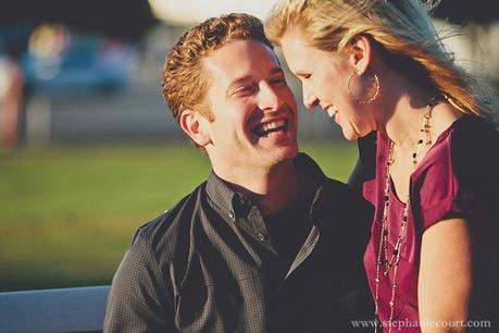 Engagement Photos in the Marina