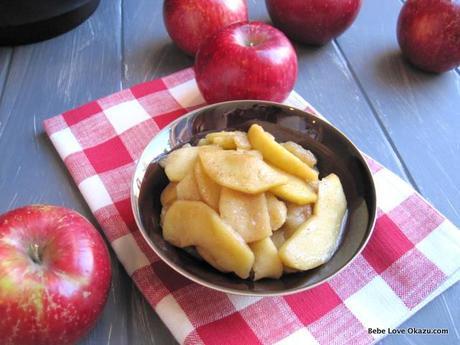 Apple Picking, Simmered Apples & A Quick Tart