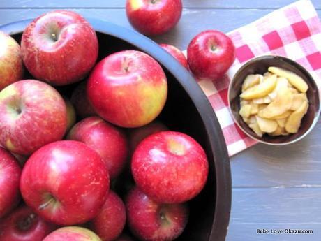 Apple Picking, Simmered Apples & A Quick Tart