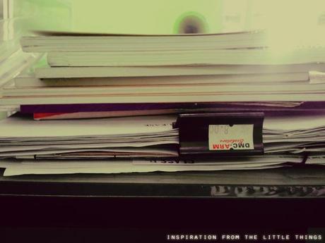 notebooks and paper