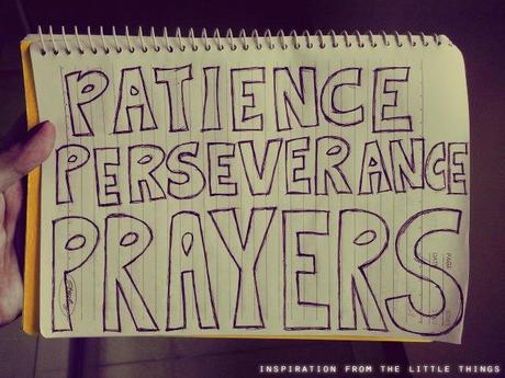 patience perseverance prayers