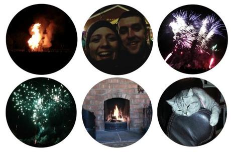 Bonfire, fireworks and a new creation