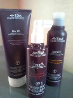 Review:Aveda Invati Haircare Products