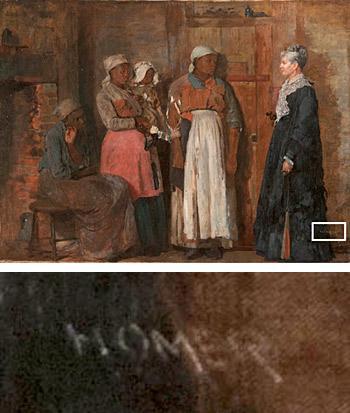 Revealing Homer in A Visit from the Old Mistress Homer