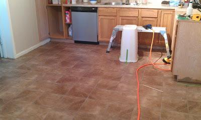 Kitchen and Bathroom Floors!