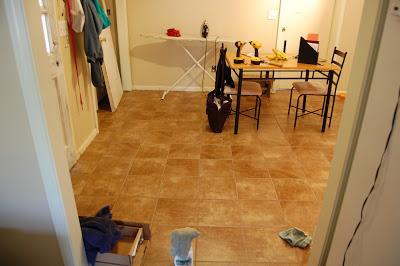 Kitchen and Bathroom Floors!