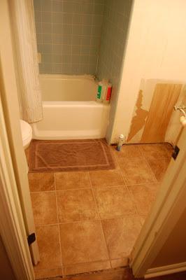 Kitchen and Bathroom Floors!