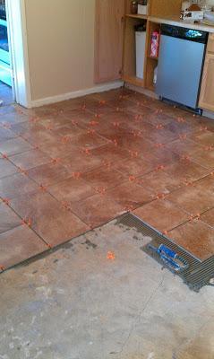 Kitchen and Bathroom Floors!