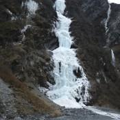 Bridal Falls in Valdez Alaska