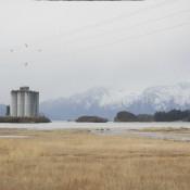 Oil operations in Valdez Alaska
