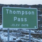 Entering Thompson Pass to Valdez AK